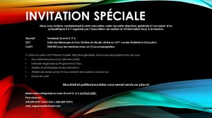 Invitation 5 à 7 