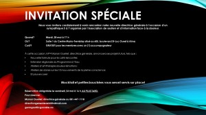 Invitation 5 à 7 Alma